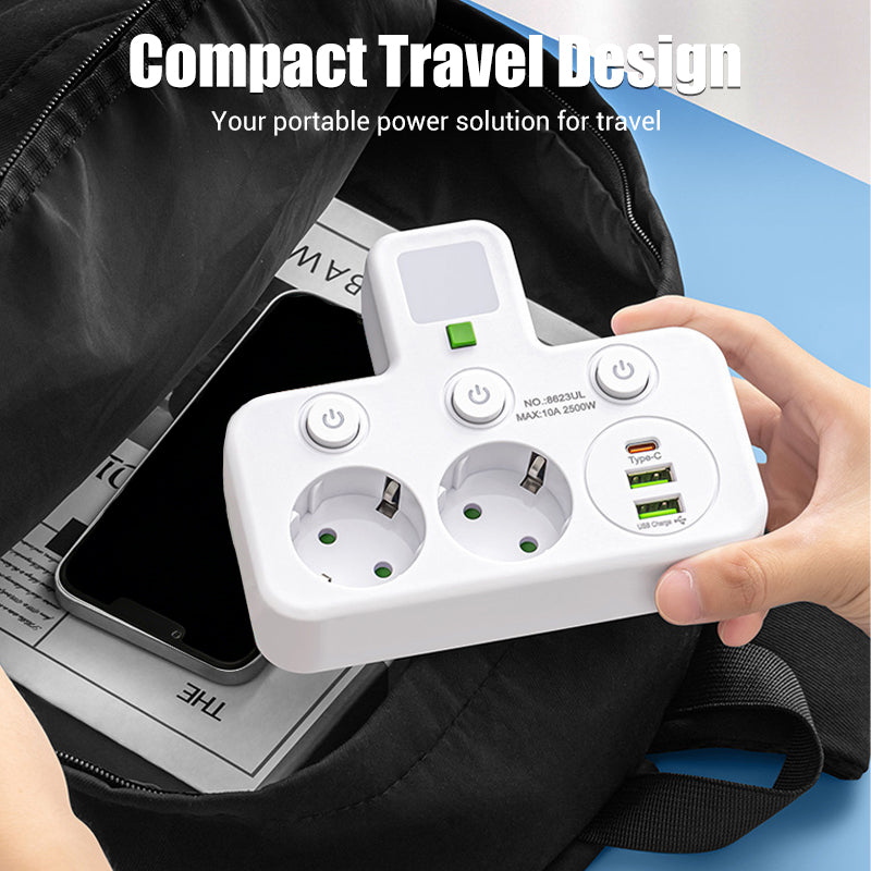 ⏳Spécial à durée limitée⏰Multiprise intelligente avec ports USB🔌