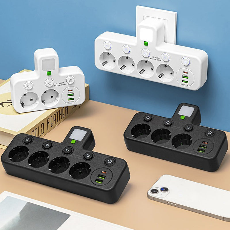 ⏳Spécial à durée limitée⏰Multiprise intelligente avec ports USB🔌