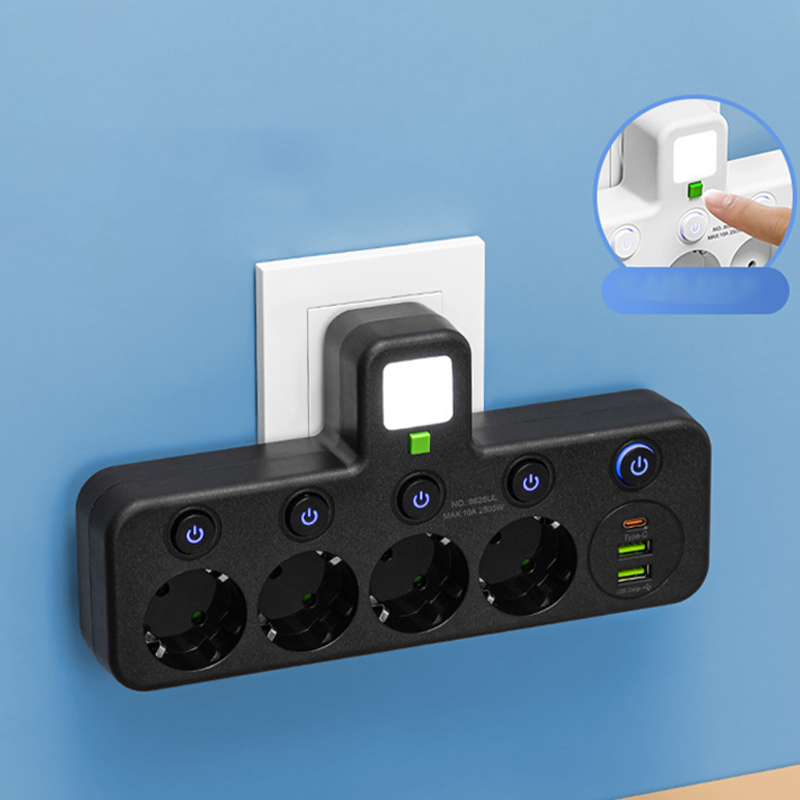 ⏳Spécial à durée limitée⏰Multiprise intelligente avec ports USB🔌