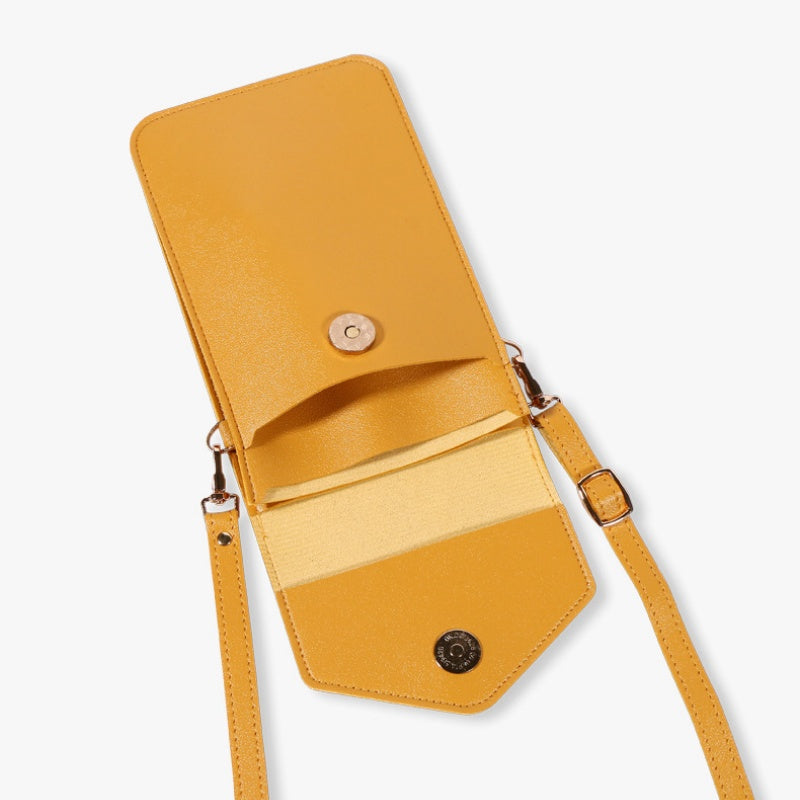 Sac à bandoulière pour téléphone à écran tactile