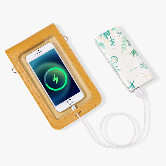Sac à bandoulière pour téléphone à écran tactile