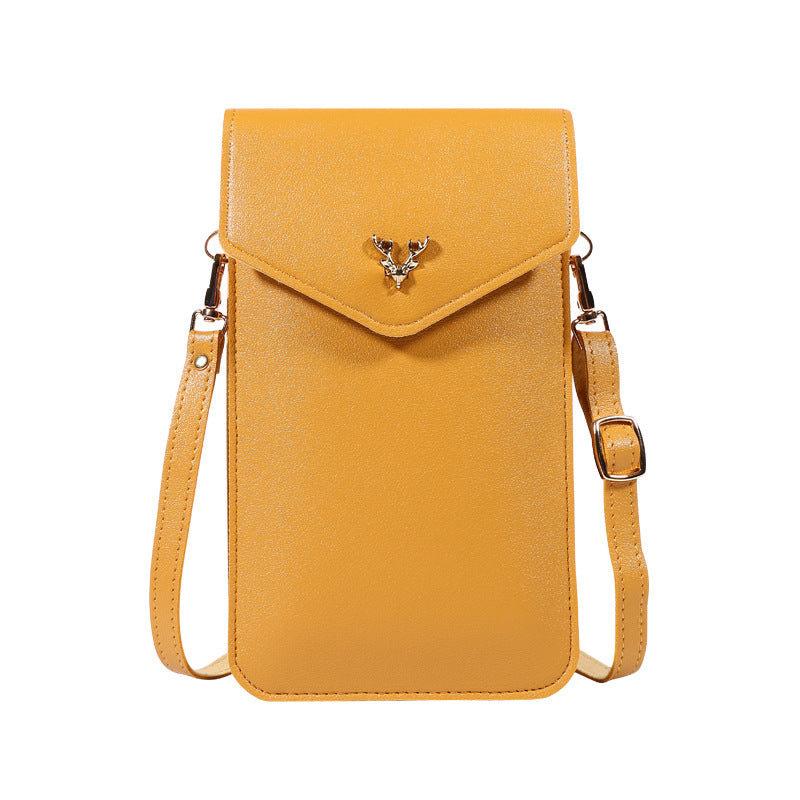 Sac à bandoulière pour téléphone à écran tactile