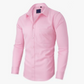 Chemise à manches longues unie