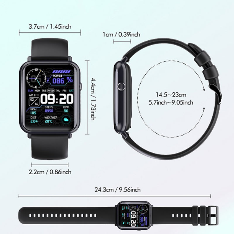 🔥60 % DE RÉDUCTION MAINTENANT⌚ Montre connectée sport multifonctionnelle Bluetooth / 🏃‍100 modes sportifs / 💧Étanchéité et résistance à la poussière IP68