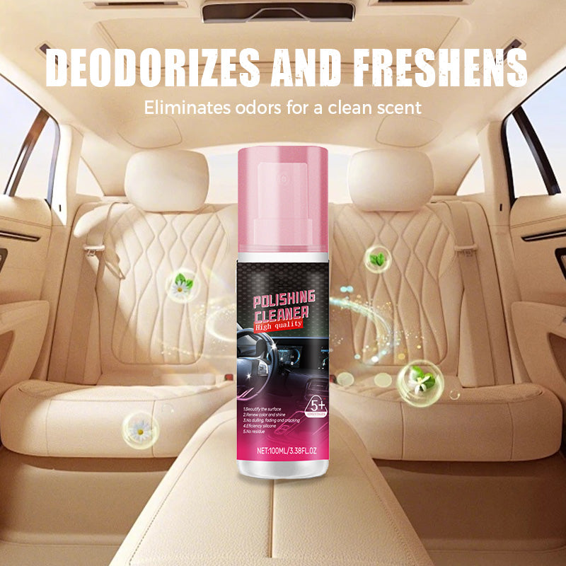 🚗 ACHETEZ 3, OFFERT 1 ! ✨ Polish Instantané pour Intérieur Auto – Brillance Immédiate, Protection Durable & Facile à Appliquer 🧽