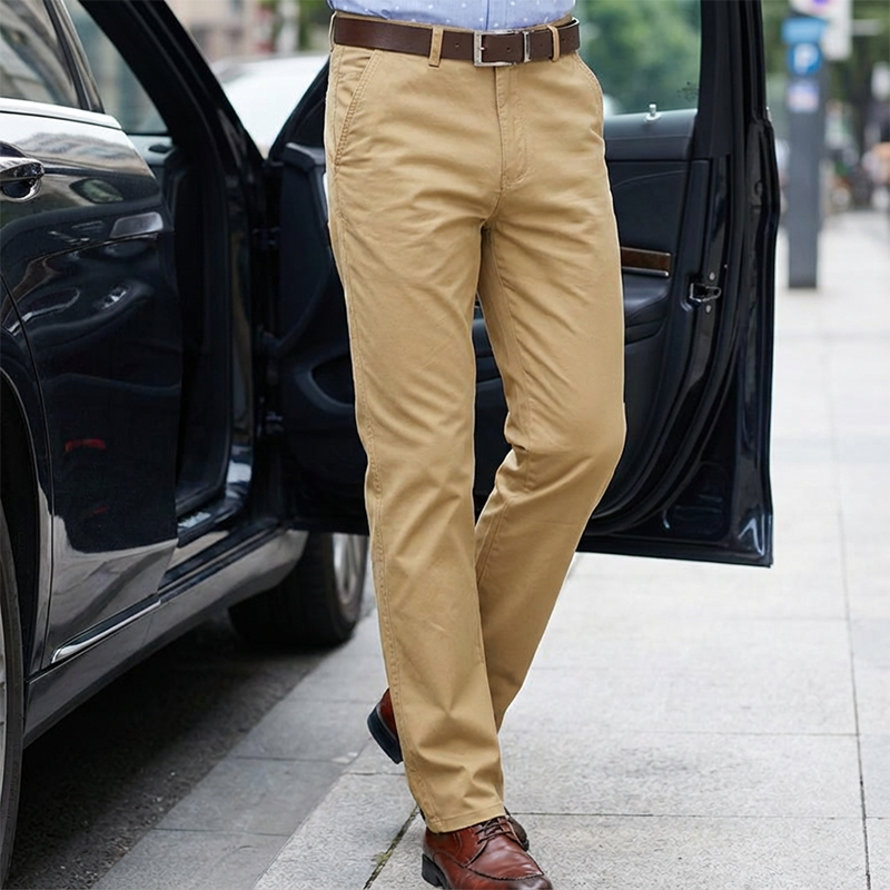 Pantalon Homme Coupe Droite – Confort, Style & Élégance au Quotidien