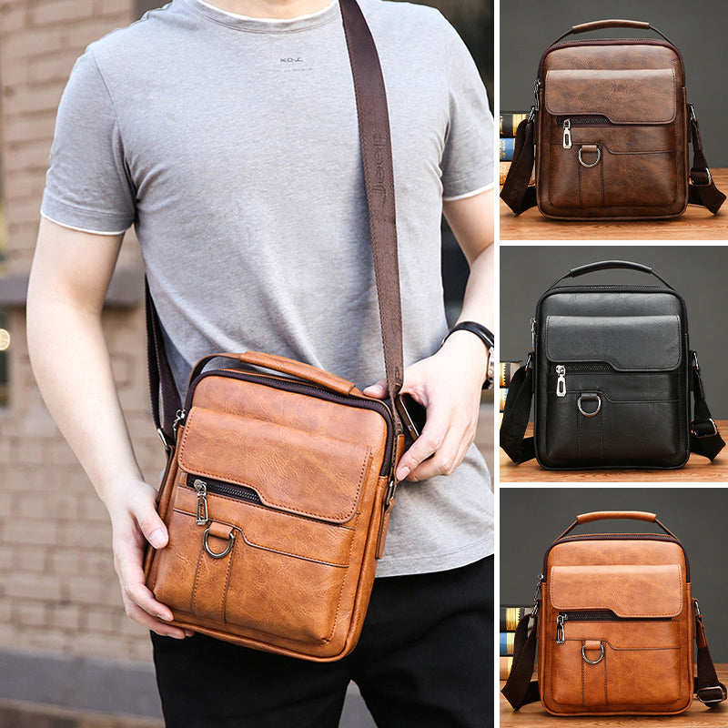 💼 50% DE RÉDUCTION ! ⏰ Sac d'affaires décontracté de grande capacité pour hommes – Multi-poches, résistant & parfait pour le bureau et les voyages – ordonné et stylé 🚶‍♂️