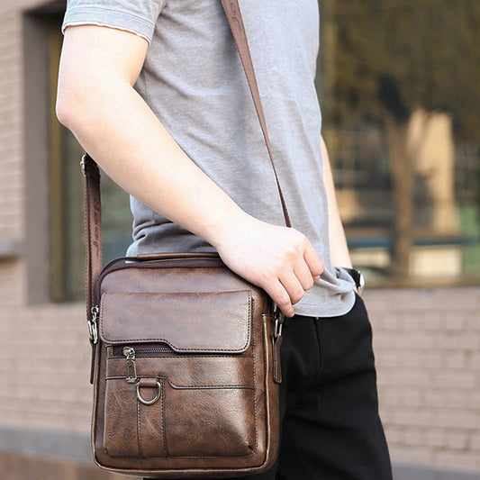 💼 50% DE RÉDUCTION ! ⏰ Sac d'affaires décontracté de grande capacité pour hommes – Multi-poches, résistant & parfait pour le bureau et les voyages – ordonné et stylé 🚶‍♂️