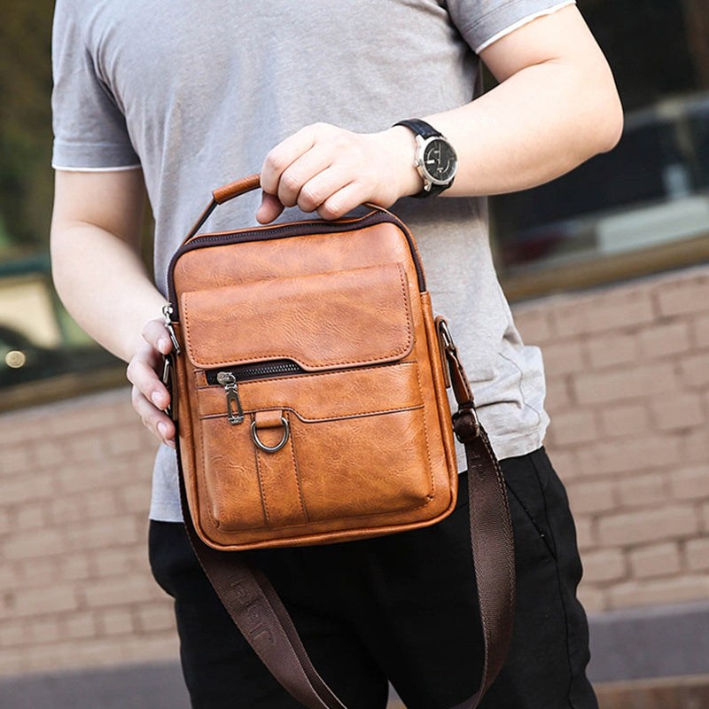 💼 50% DE RÉDUCTION ! ⏰ Sac d'affaires décontracté de grande capacité pour hommes – Multi-poches, résistant & parfait pour le bureau et les voyages – ordonné et stylé 🚶‍♂️
