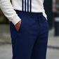 🌿👬Ensemble pour homme avec imprimé graphique, pull et pantalon