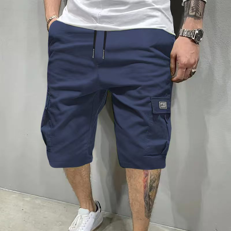 🔥 Top Ventes 2026 | Short Cargo Homme Décontracté | À Poches Multiples & Cordon 👖【-50%】