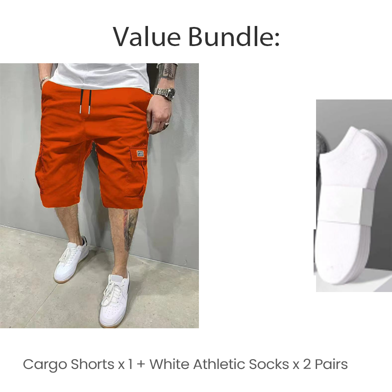 🔥 Top Ventes 2026 | Short Cargo Homme Décontracté | À Poches Multiples & Cordon 👖【-50%】