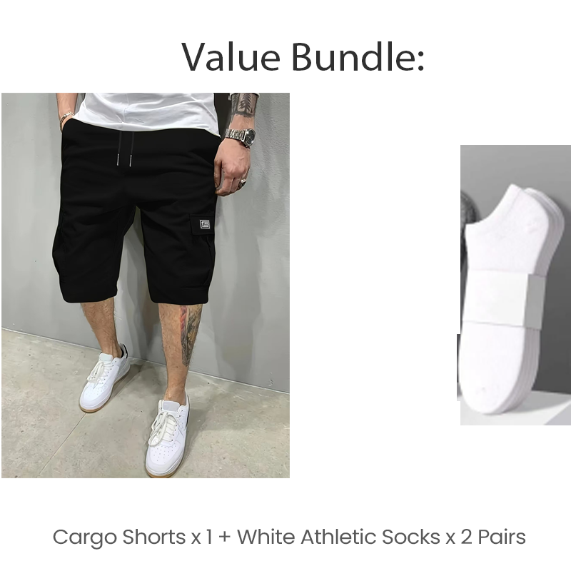 🔥 Top Ventes 2026 | Short Cargo Homme Décontracté | À Poches Multiples & Cordon 👖【-50%】