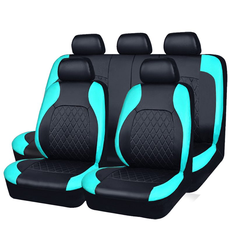 ✨ 60% DE RÉDUCTION ! 🚗 Housses de Siège Voiture Cuir 9 Pièces 2026 – Universelles, Sécurisées Airbag & Matelassées Luxe 💼