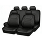 ✨ 60% DE RÉDUCTION ! 🚗 Housses de Siège Voiture Cuir 9 Pièces 2026 – Universelles, Sécurisées Airbag & Matelassées Luxe 💼