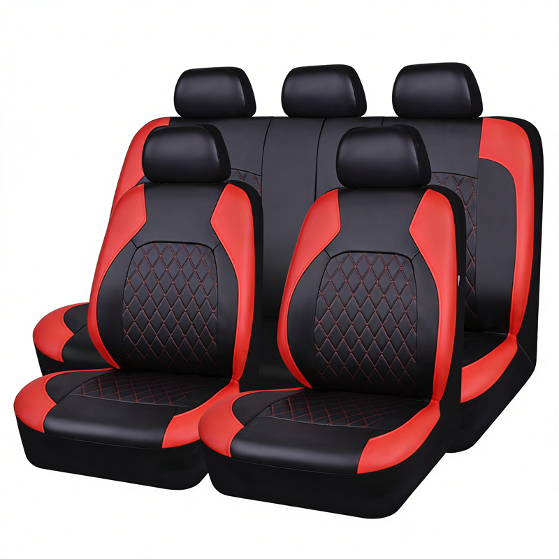 ✨ 60% DE RÉDUCTION ! 🚗 Housses de Siège Voiture Cuir 9 Pièces 2026 – Universelles, Sécurisées Airbag & Matelassées Luxe 💼