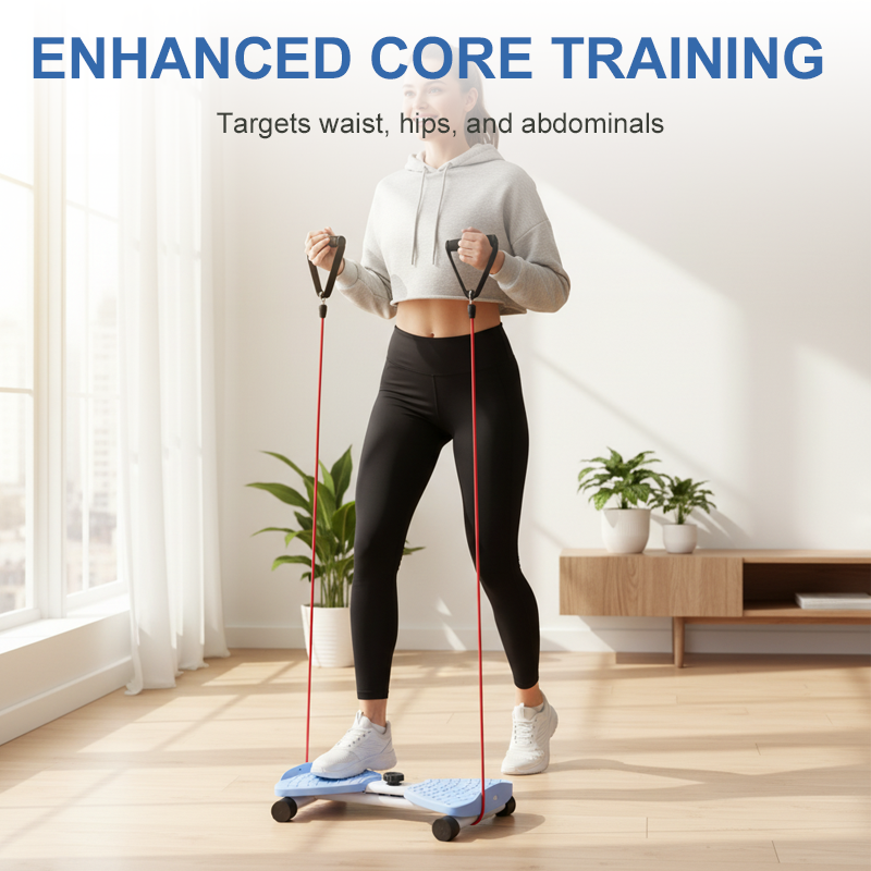 💪 EXCLUSIF PÂQUES : 64% DE RÉDUCTION ! Stepper Cardio Compact avec Torsion & Bandes de Résistance – Entraînement Complet Maison 🏠✨
