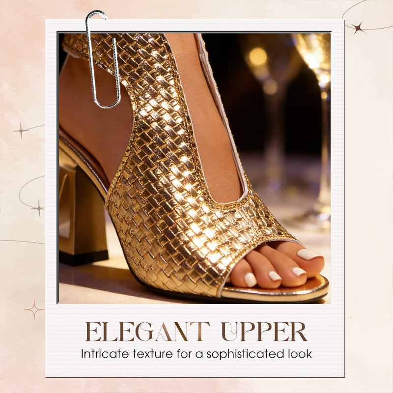 Sandales à talons élégantes à bout ouvert pour femmes ♥️ ACHETEZ-EN 2 ET BÉNÉFICIEZ DE LA LIVRAISON GRATUITE