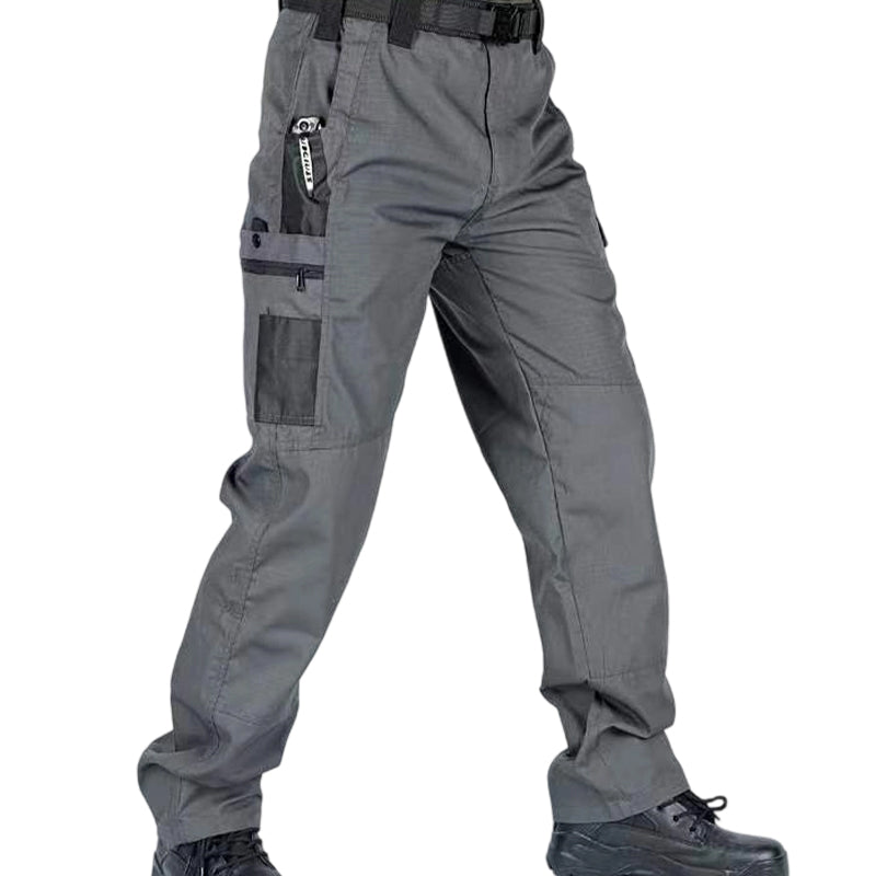 🔥 Pantalon cargo tactique pour homme « Pro-Favorite » avec de nombreuses poches – Polyester – Respirant 🎯