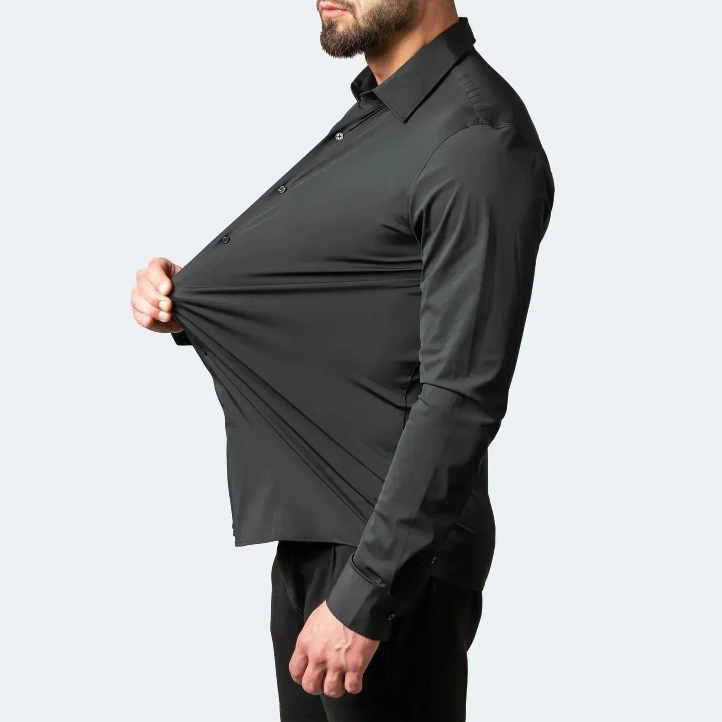 Chemise Habillée Extensible à Manches Courtes pour Hommes✨Achetez-en 2 la livraison gratuite