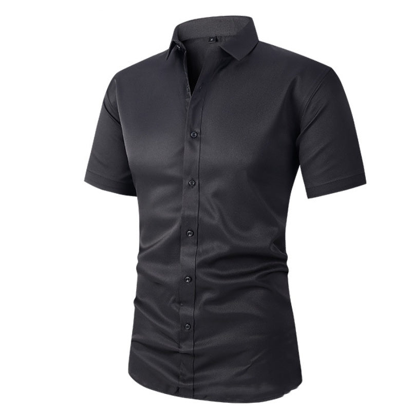 Chemise Habillée Extensible à Manches Courtes pour Hommes✨Achetez-en 2 la livraison gratuite