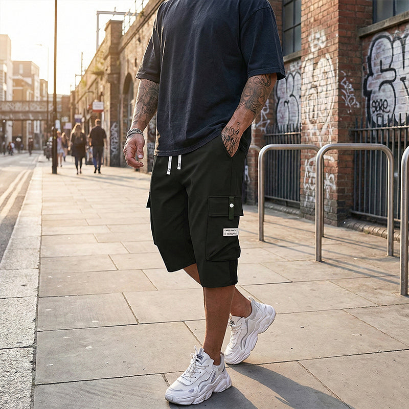 💥 -60% Aujourd’hui | Cargo Capri Homme Coupe Décontractée | Style & Confort Réunis 👖✨【Nouveauté 2026】