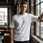 T-shirt oversize pour homme, pour la salle de sport et les loisirs