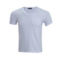 T-shirt classique à manches courtes en coton et col en V
