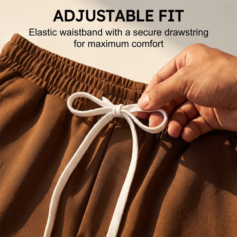 Ensemble 2 pièces chemise et pantalon color block pour homme