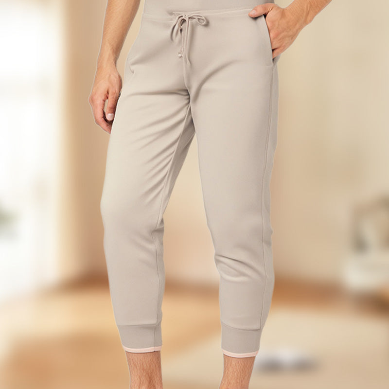 💎 50% DE RÉDUCTION ! 💎 Pantalon de Jogging 3/4 Taille Haute – Coupe Slim, Cordon Ajustable & Poches Pratiques (6 Couleurs, S–3XL) 👖🌸