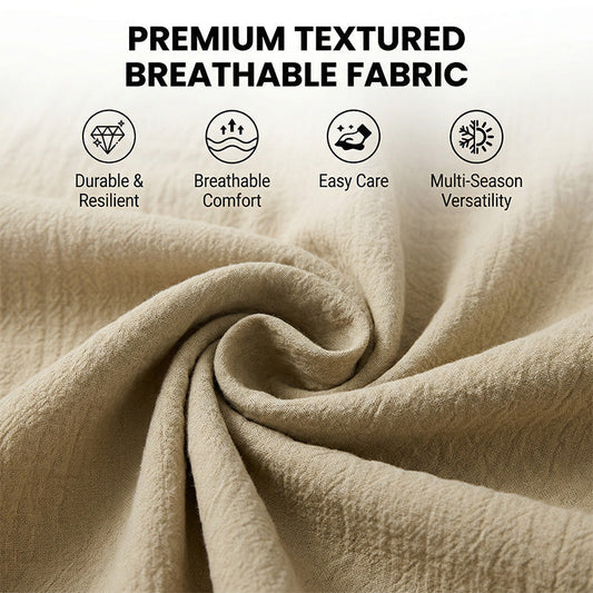 🥳SOLDES 2026🥳💞Plus de 50 000 exemplaires vendus !💥👴👕Ensemble haut et pantalon décontracté pour homme – Col montant, coupe ample et poignets élastiqués ✨