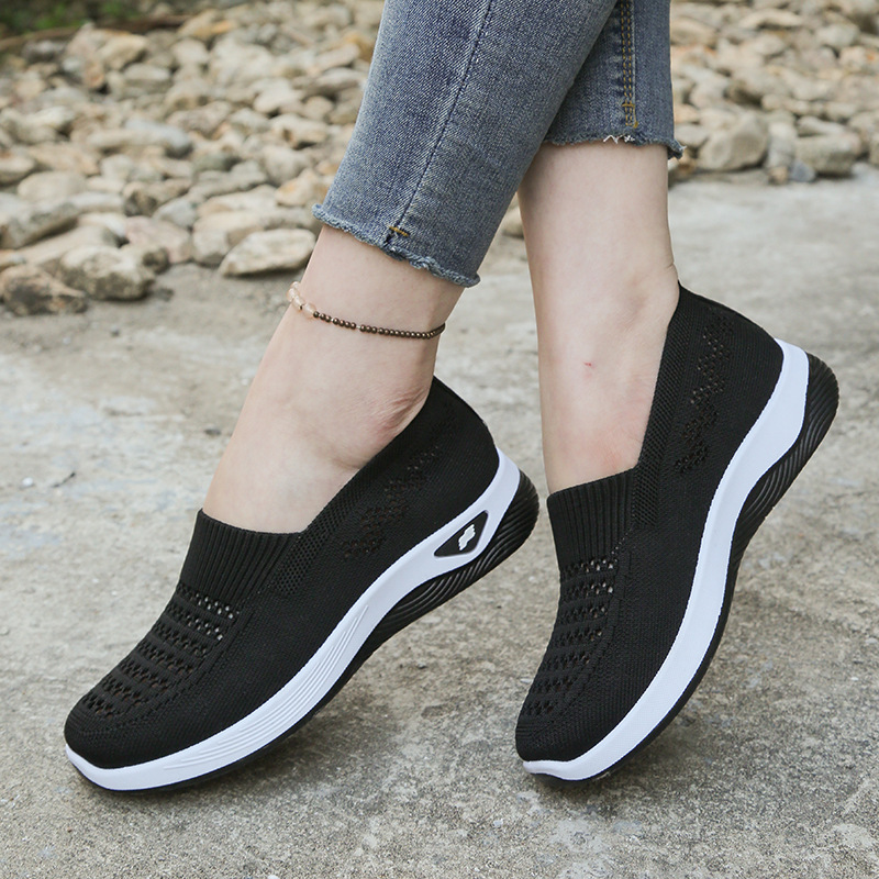 📢⏰👟 PROMO -50% ! Chaussures à Enfiler en Mesh Respirant pour Femme – Semelle Antidérapante, Léger & Pliable (8 Couleurs, 35-43)