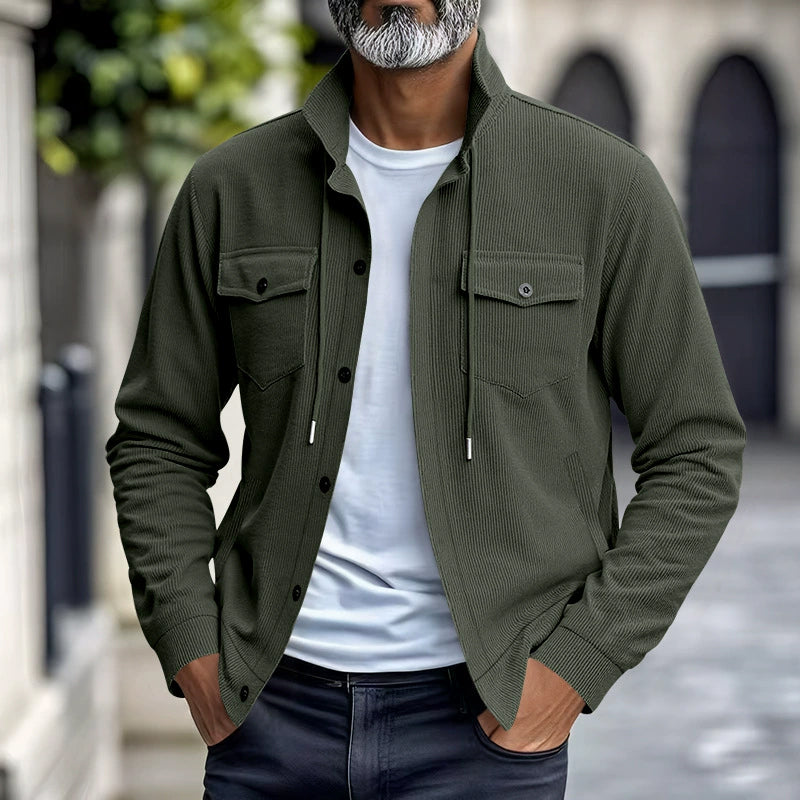💥✨Offre spéciale à durée limitée : 50 % de réduction 🔥 Veste en velours côtelé pour homme d'inspiration vintage