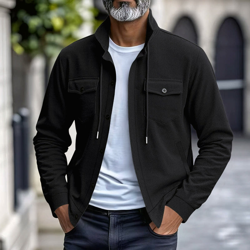 💥✨Offre spéciale à durée limitée : 50 % de réduction 🔥 Veste en velours côtelé pour homme d'inspiration vintage