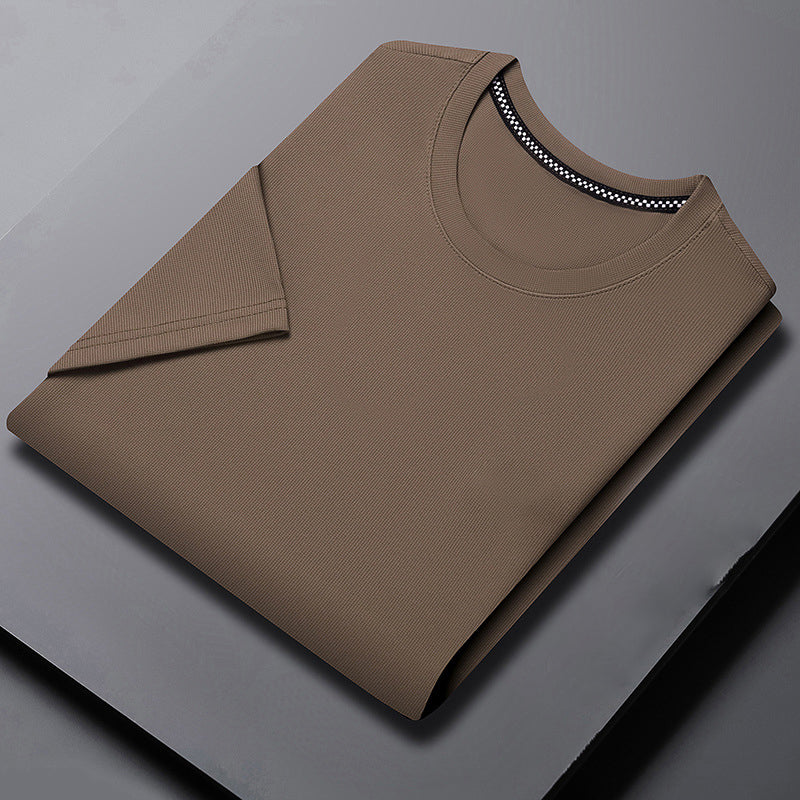 T-shirt à col rond et manches courtes pour homme