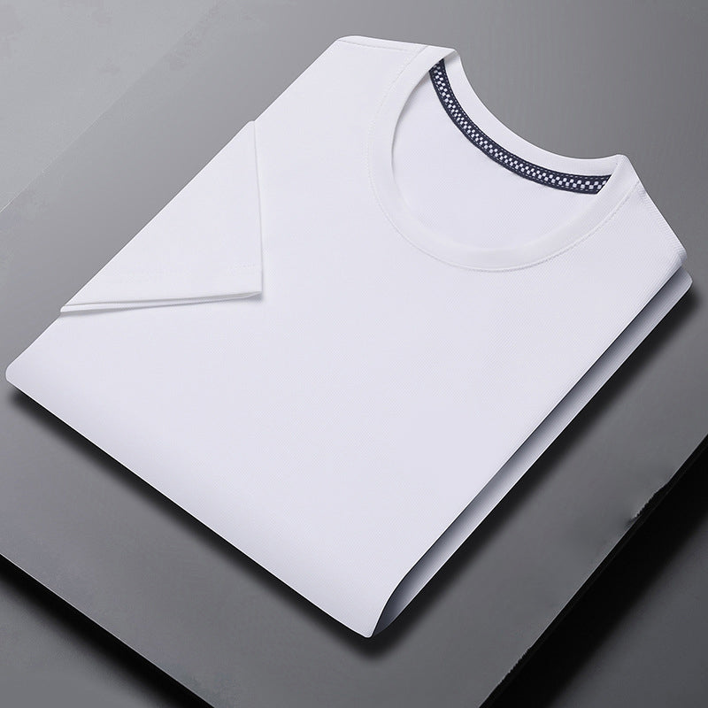 T-shirt à col rond et manches courtes pour homme