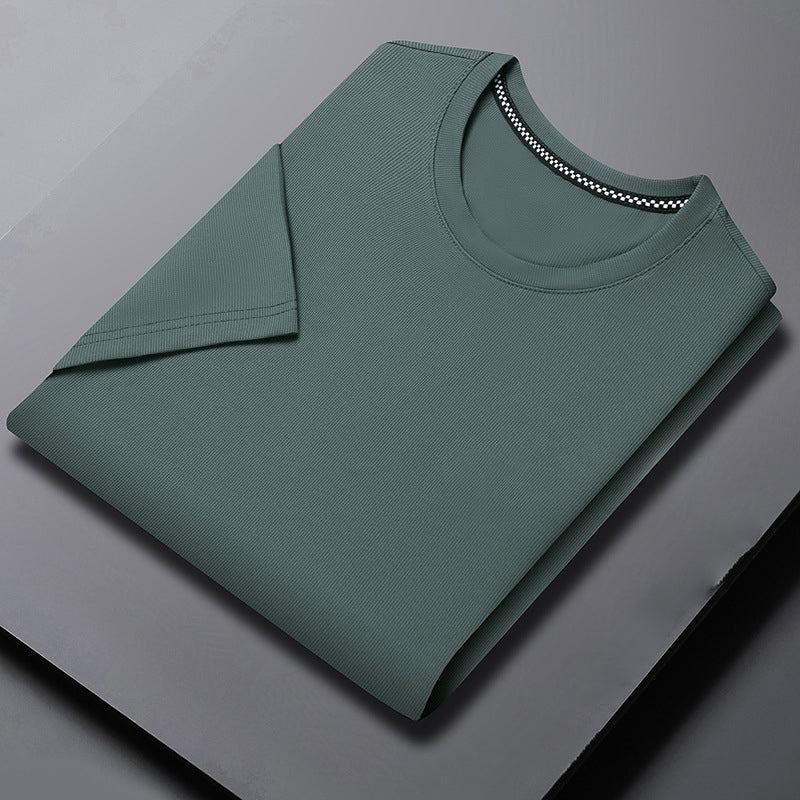 T-shirt à col rond et manches courtes pour homme