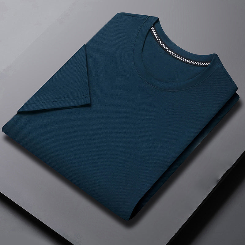 T-shirt à col rond et manches courtes pour homme