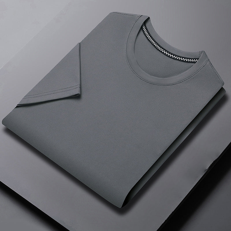 T-shirt à col rond et manches courtes pour homme