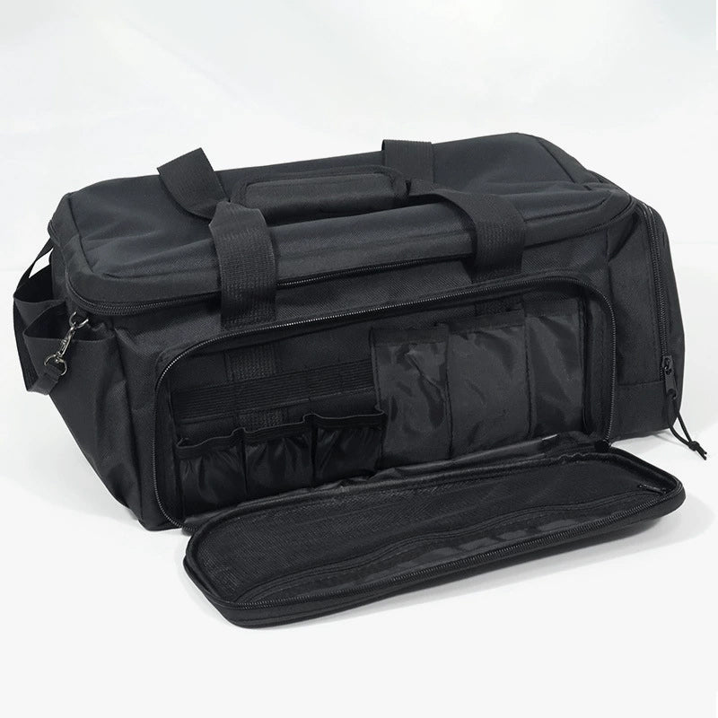 💎✨PROMO -50%🛠️Sac à Outils en Toile Haute Densité – 35 cm, Ultra-Résistant & Bandoulière Amovible (Noir)