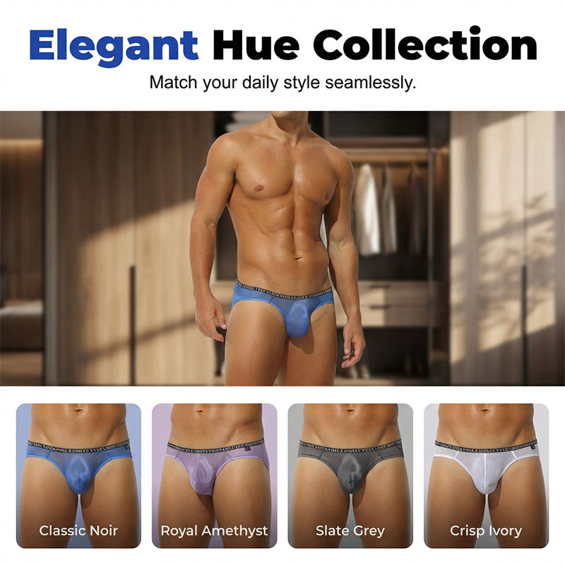 Slips rafraîchissants sans coutures pour homme