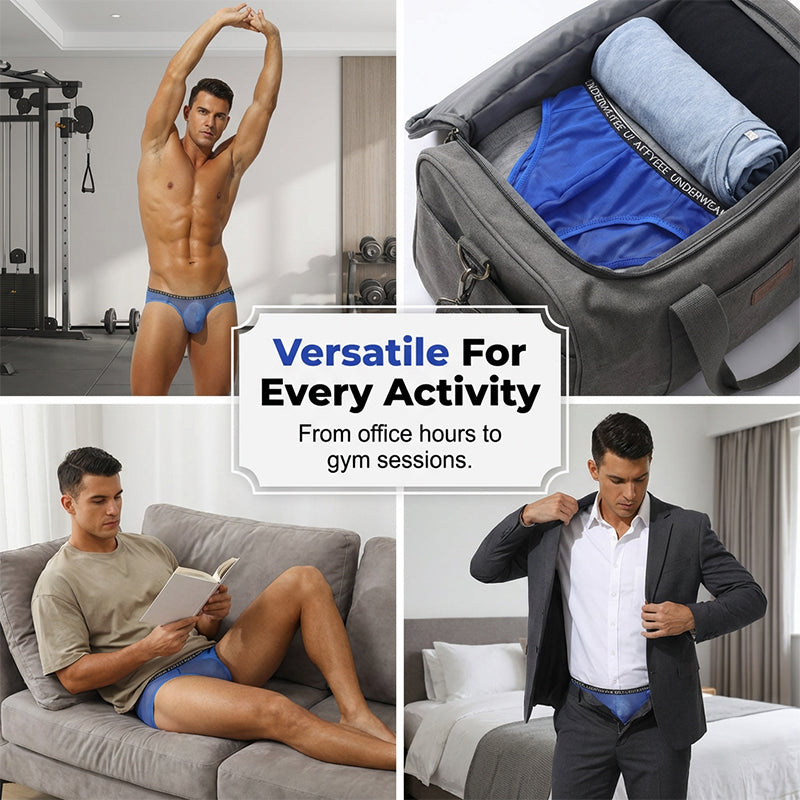 Slips rafraîchissants sans coutures pour homme