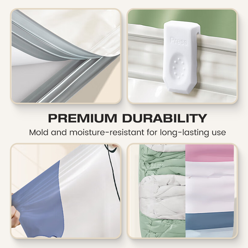 💐54% DE RÉDUCTION ! Sacs Sous Vide pour Rangement – Garde-robe, Literie & Coussins 🛏️🧸【Économisez 50%】