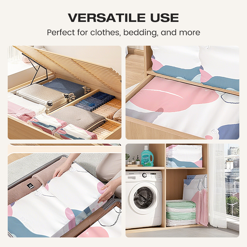 💐54% DE RÉDUCTION ! Sacs Sous Vide pour Rangement – Garde-robe, Literie & Coussins 🛏️🧸【Économisez 50%】