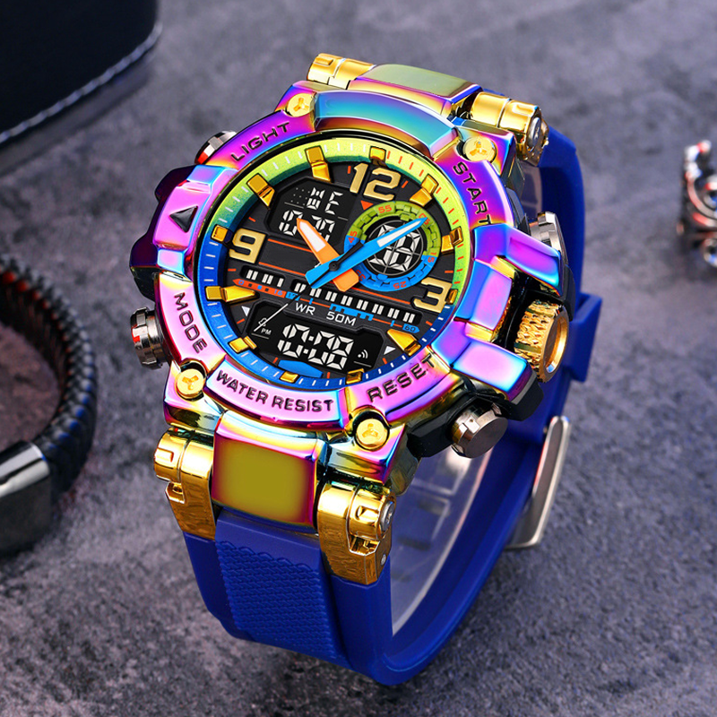 🎁 Nouveauté -50 % 💥 Montre numérique LED étanche multifonctionnelle