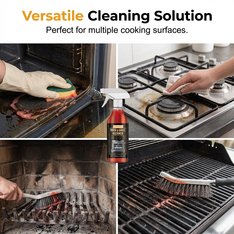 🔥🍖 50% DE RÉDUCTION – Spray dégraissant ultra-puissant à action rapide pour barbecues | Dissout les graisses incrustées en quelques secondes, sans grattage 💨✨