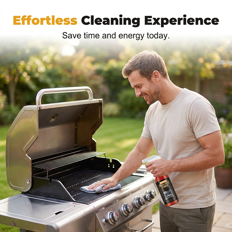 🔥🍖 50% DE RÉDUCTION – Spray dégraissant ultra-puissant à action rapide pour barbecues | Dissout les graisses incrustées en quelques secondes, sans grattage 💨✨