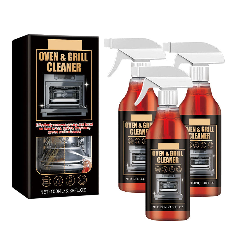 🔥🍖 50% DE RÉDUCTION – Spray dégraissant ultra-puissant à action rapide pour barbecues | Dissout les graisses incrustées en quelques secondes, sans grattage 💨✨