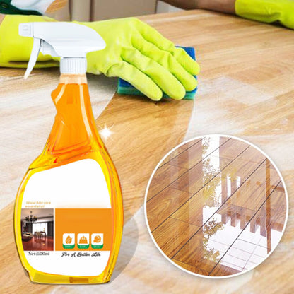 Spray pour parquets à la cire d'abeille ScratchErase – Nettoie, redonne de l'éclat et élimine les rayures