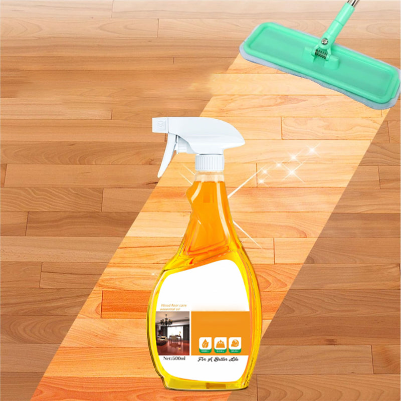 Spray pour parquets à la cire d'abeille ScratchErase – Nettoie, redonne de l'éclat et élimine les rayures